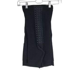 NEBULA FAJA- WOMEN SMALL -BLACK HOOK & EYE CLOUSE BOY SHORT COMPRESSION GARMET